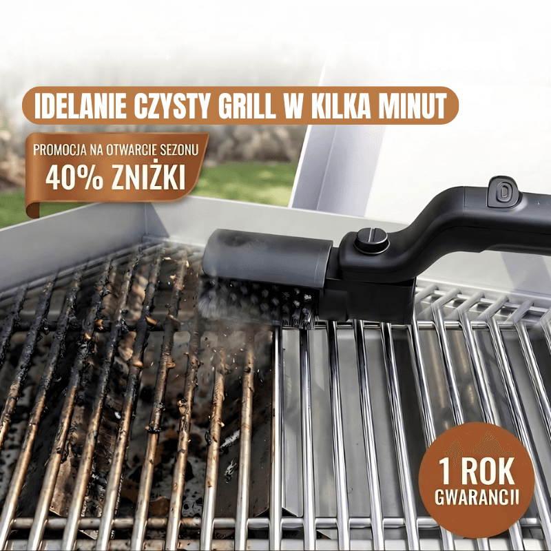 GRILLUX - ELEKTRYCZNA SZCZOTKA DO GRILLA