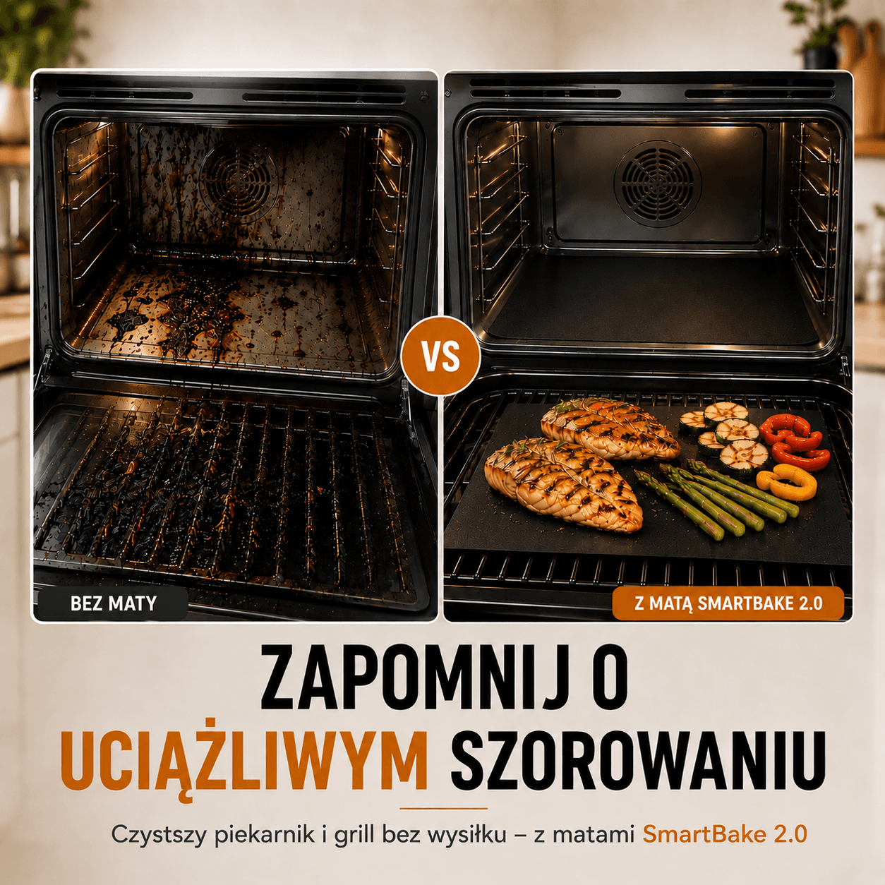 SmartBake 2.0 - innowacyjne maty  do pieczenia i grillowania