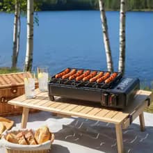Kampingowy grill gazowy